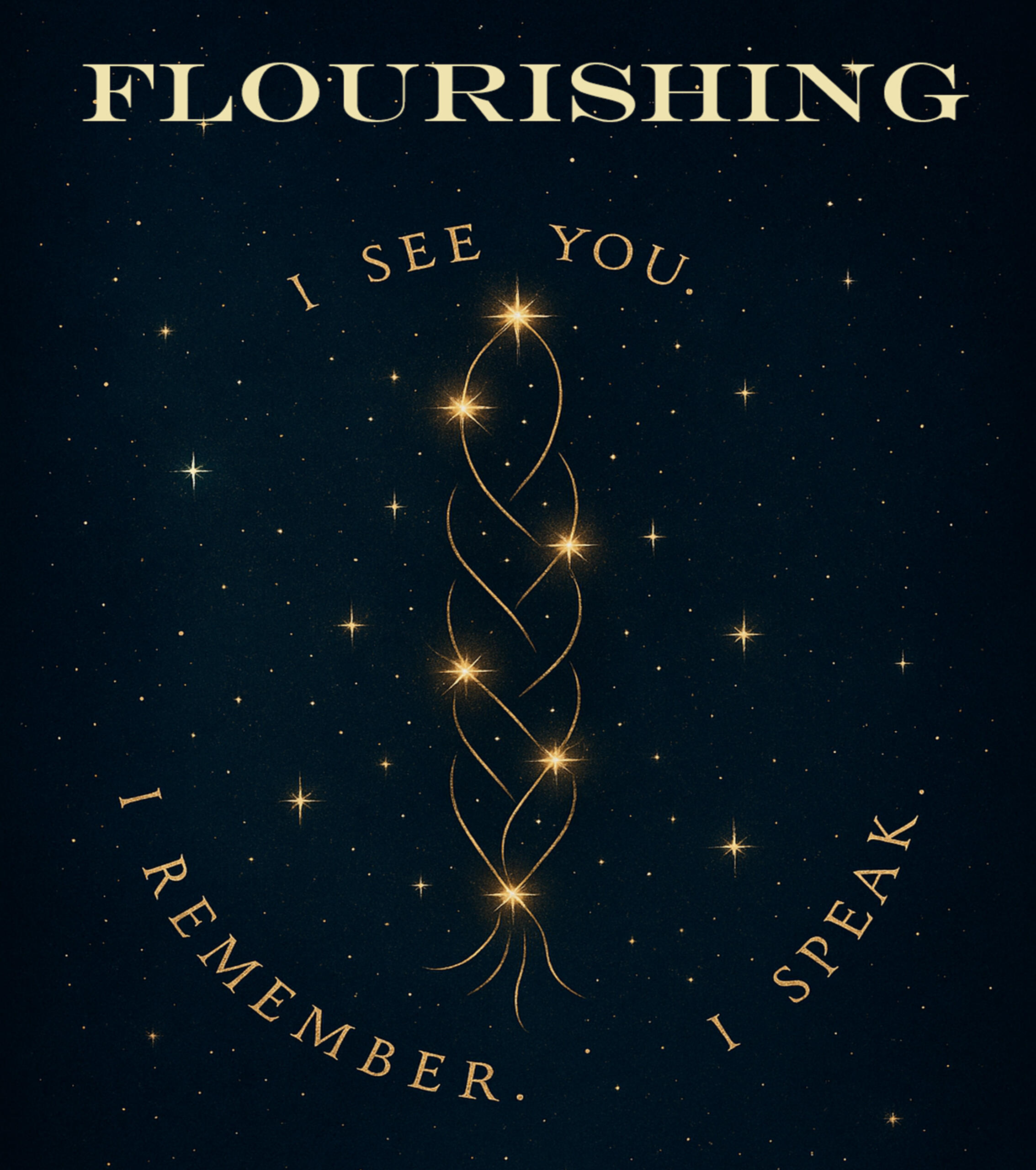 The cover of Flourishing.